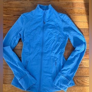 Lululemon Define jacket in blue, size small